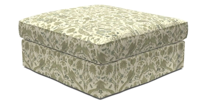 Slingsby Snuggler Fitted Cover Sofa in Two Tone Plain Biscuit. 