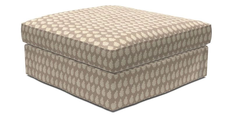 Slingsby Snuggler Fitted Cover Sofa in Two Tone Plain Biscuit. 