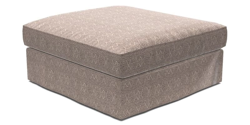 Slingsby Snuggler Fitted Cover Sofa in Two Tone Plain Biscuit. 