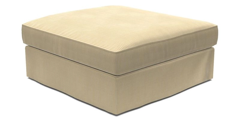 Slingsby Snuggler Fitted Cover Sofa in Two Tone Plain Biscuit. 