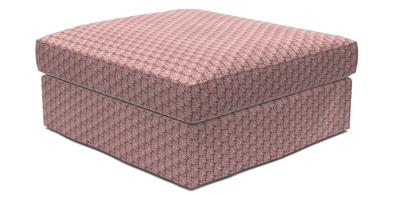 Slingsby Snuggler Fitted Cover Sofa in Two Tone Plain Biscuit. 