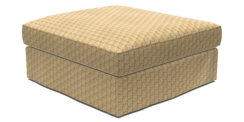 Slingsby Snuggler Fitted Cover Sofa in Two Tone Plain Biscuit. 