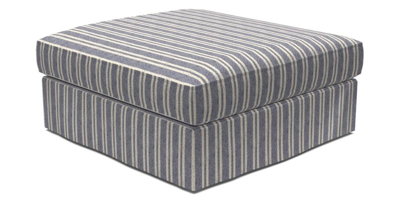 Slingsby Snuggler Fitted Cover Sofa in Two Tone Plain Biscuit. 