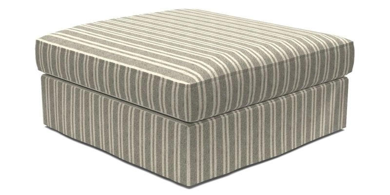 Slingsby Snuggler Fitted Cover Sofa in Two Tone Plain Biscuit. 