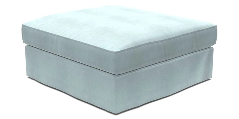 Slingsby Snuggler Fitted Cover Sofa in Two Tone Plain Biscuit. 