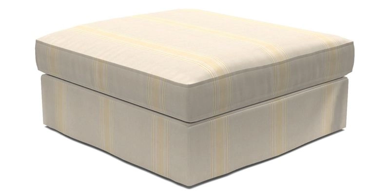 Slingsby Snuggler Fitted Cover Sofa in Two Tone Plain Biscuit. 