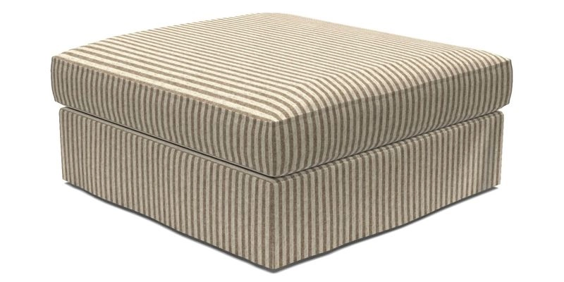 Slingsby Snuggler Fitted Cover Sofa in Two Tone Plain Biscuit. 