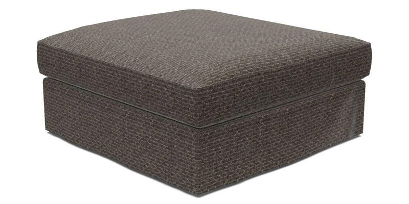 Slingsby Snuggler Fitted Cover Sofa in Two Tone Plain Biscuit. 