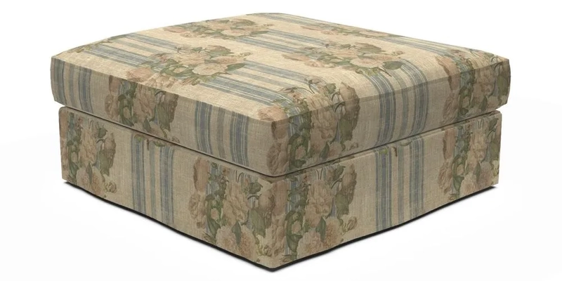 Slingsby Snuggler Fitted Cover Sofa in Two Tone Plain Biscuit. 