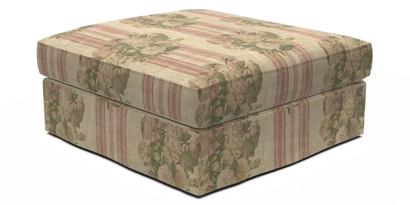 Slingsby Snuggler Fitted Cover Sofa in Two Tone Plain Biscuit. 