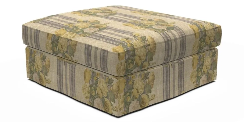 Slingsby Snuggler Fitted Cover Sofa in Two Tone Plain Biscuit. 