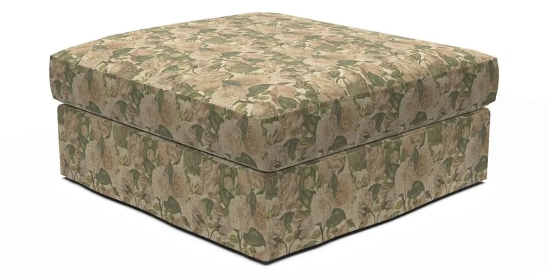 Slingsby Snuggler Fitted Cover Sofa in Two Tone Plain Biscuit. 