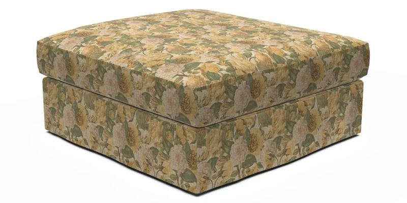 Slingsby Snuggler Fitted Cover Sofa in Two Tone Plain Biscuit. 