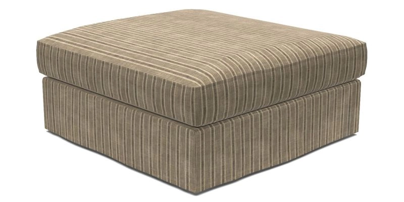 Slingsby Snuggler Fitted Cover Sofa in Two Tone Plain Biscuit. 