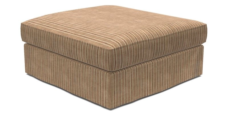 Slingsby Snuggler Fitted Cover Sofa in Two Tone Plain Biscuit. 