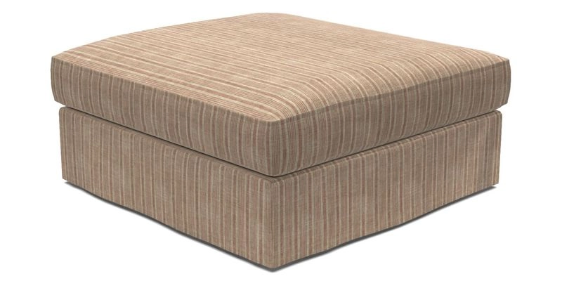 Slingsby Snuggler Fitted Cover Sofa in Two Tone Plain Biscuit. 