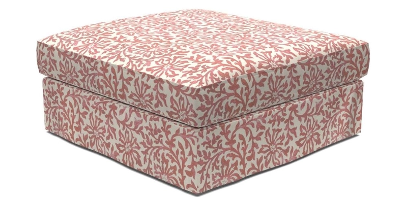 Slingsby Snuggler Fitted Cover Sofa in Two Tone Plain Biscuit. 