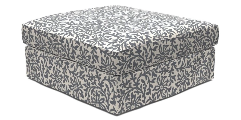 Slingsby Snuggler Fitted Cover Sofa in Two Tone Plain Biscuit. 