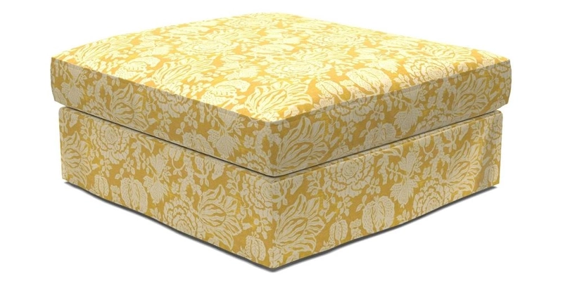 Slingsby Snuggler Fitted Cover Sofa in Two Tone Plain Biscuit. 