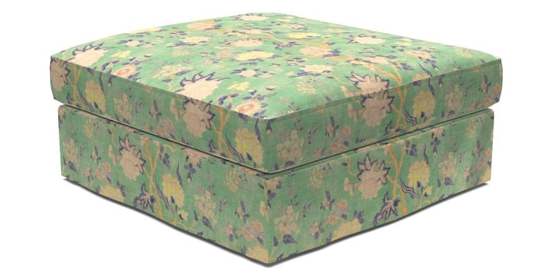 Slingsby Snuggler Fitted Cover Sofa in Two Tone Plain Biscuit. 