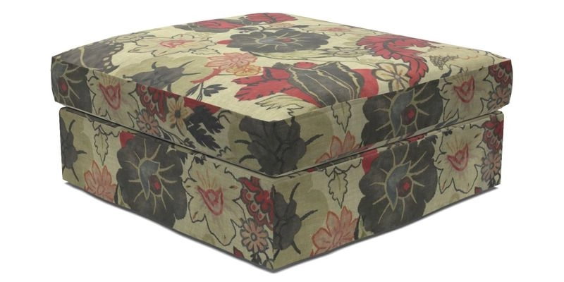 Slingsby Snuggler Fitted Cover Sofa in Two Tone Plain Biscuit. 