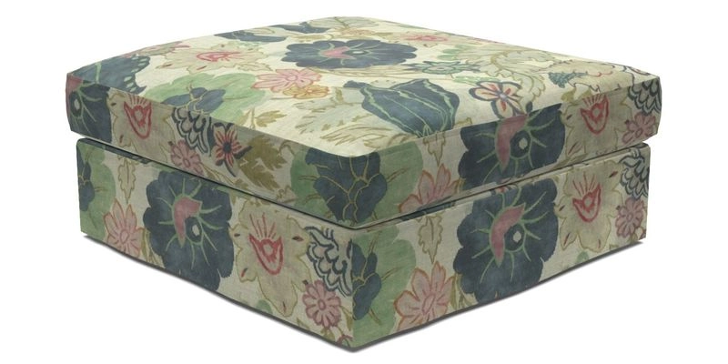 Slingsby Snuggler Fitted Cover Sofa in Two Tone Plain Biscuit. 