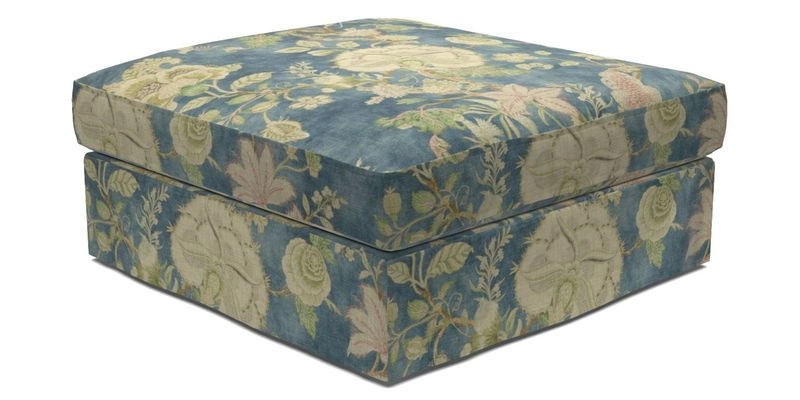 Slingsby Snuggler Fitted Cover Sofa in Two Tone Plain Biscuit. 