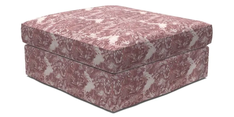 Slingsby Snuggler Fitted Cover Sofa in Two Tone Plain Biscuit. 