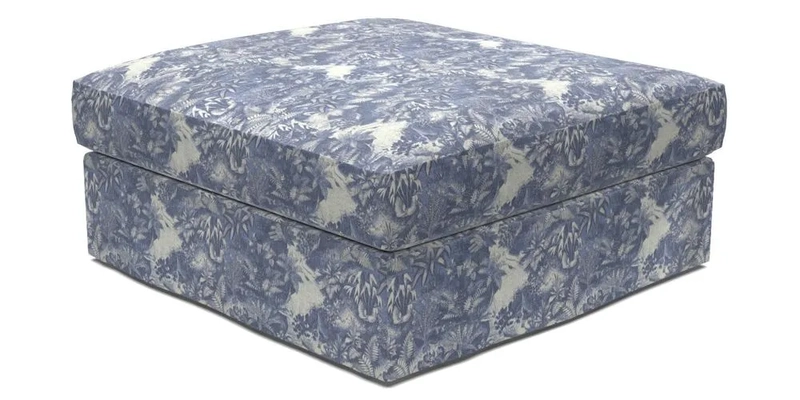 Slingsby Snuggler Fitted Cover Sofa in Two Tone Plain Biscuit. 