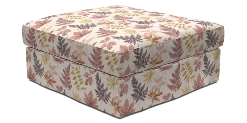 Slingsby Snuggler Fitted Cover Sofa in Two Tone Plain Biscuit. 