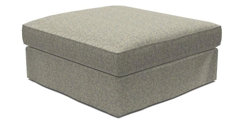Slingsby Snuggler Fitted Cover Sofa in Two Tone Plain Biscuit. 