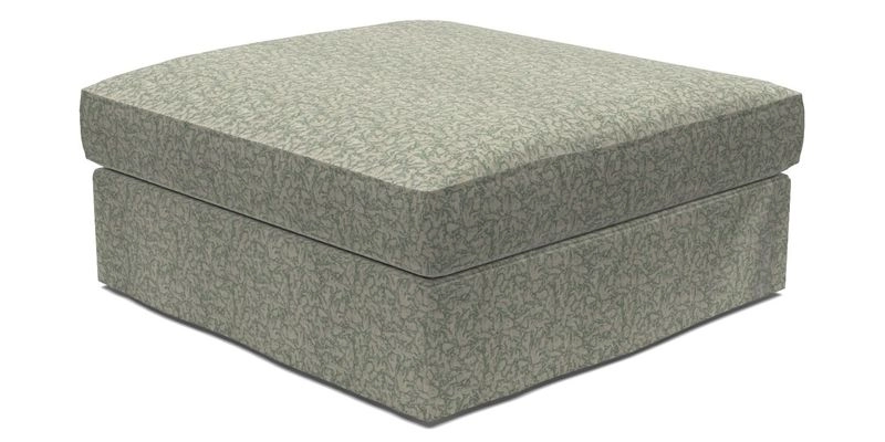 Slingsby Snuggler Fitted Cover Sofa in Two Tone Plain Biscuit. 