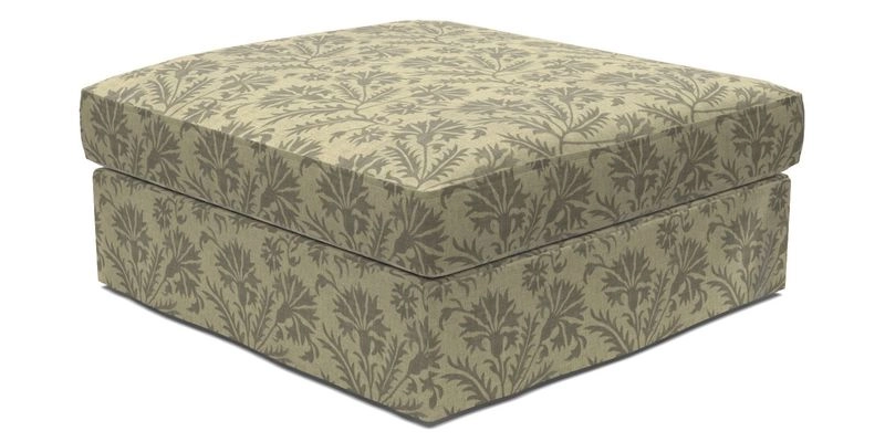 Slingsby Snuggler Fitted Cover Sofa in Two Tone Plain Biscuit. 