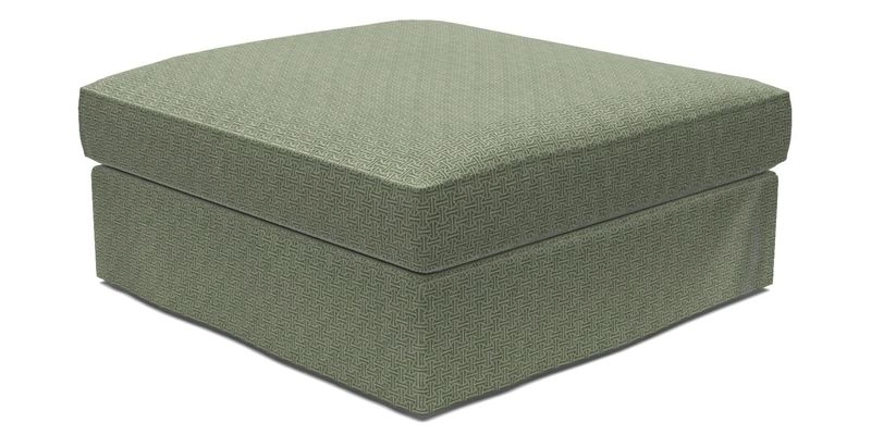 Slingsby Snuggler Fitted Cover Sofa in Two Tone Plain Biscuit. 