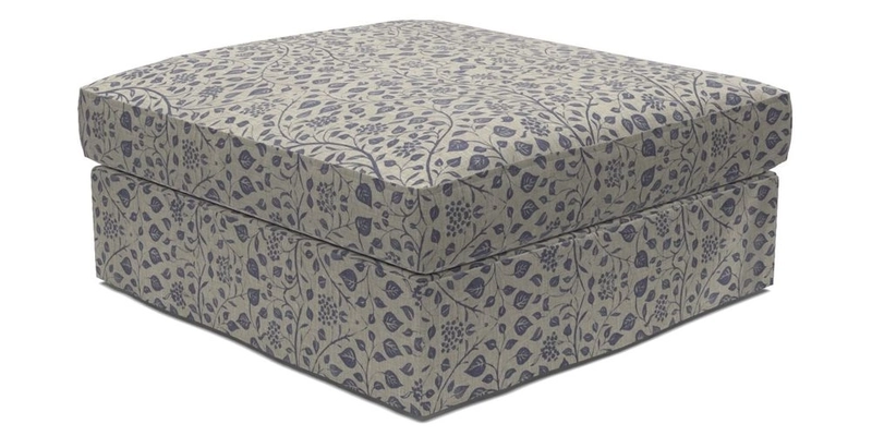 Slingsby Snuggler Fitted Cover Sofa in Two Tone Plain Biscuit. 