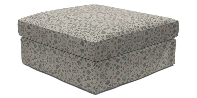 Slingsby Snuggler Fitted Cover Sofa in Two Tone Plain Biscuit. 