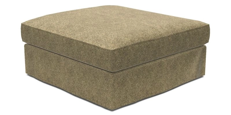Slingsby Snuggler Fitted Cover Sofa in Two Tone Plain Biscuit. 