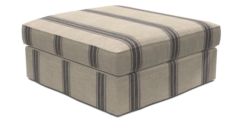 Slingsby Snuggler Fitted Cover Sofa in Two Tone Plain Biscuit. 