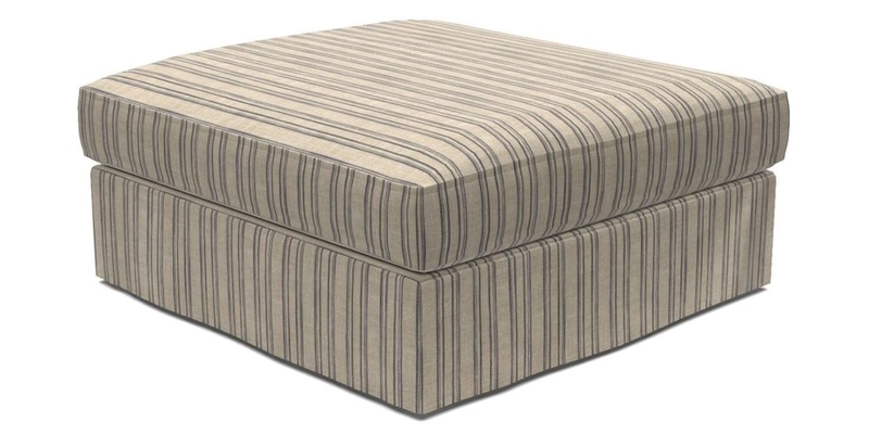 Slingsby Snuggler Fitted Cover Sofa in Two Tone Plain Biscuit. 