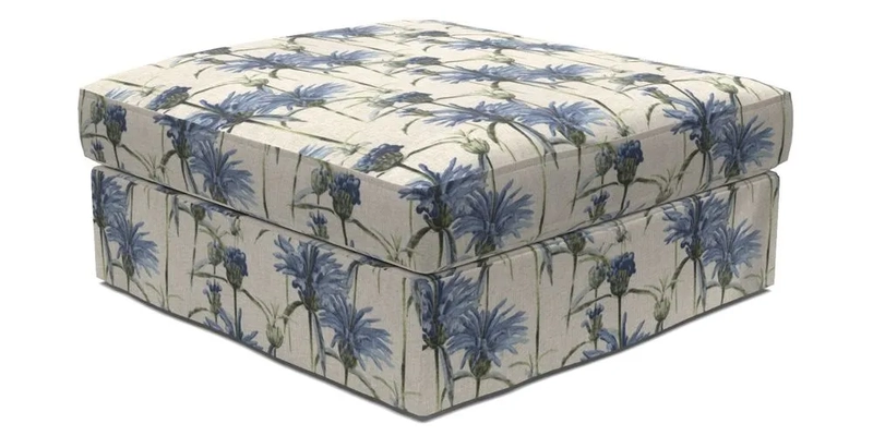 Slingsby Snuggler Fitted Cover Sofa in Two Tone Plain Biscuit. 