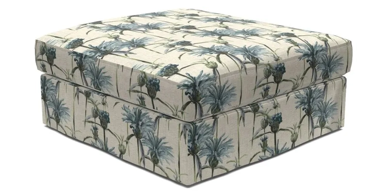 Slingsby Snuggler Fitted Cover Sofa in Two Tone Plain Biscuit. 