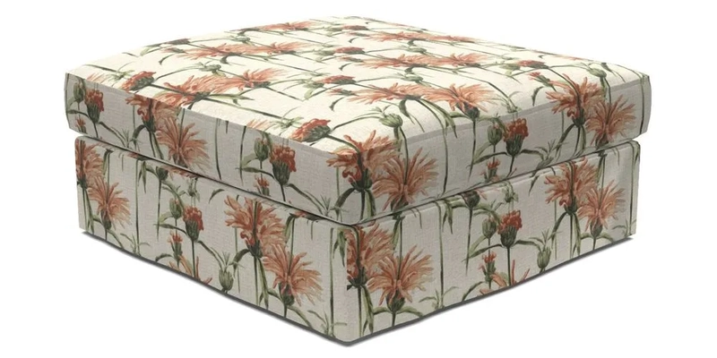 Slingsby Snuggler Fitted Cover Sofa in Two Tone Plain Biscuit. 