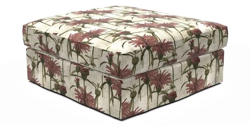 Slingsby Snuggler Fitted Cover Sofa in Two Tone Plain Biscuit. 