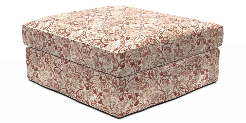 Slingsby Snuggler Fitted Cover Sofa in Two Tone Plain Biscuit. 