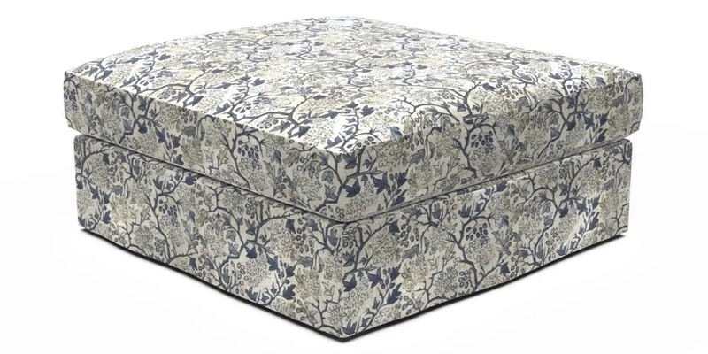 Slingsby Snuggler Fitted Cover Sofa in Two Tone Plain Biscuit. 