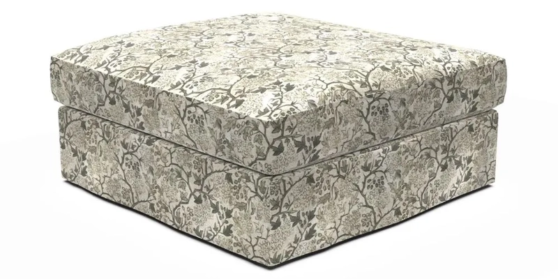 Slingsby Snuggler Fitted Cover Sofa in Two Tone Plain Biscuit. 