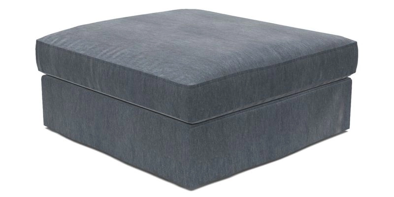 Slingsby Snuggler Fitted Cover Sofa in Two Tone Plain Biscuit. 