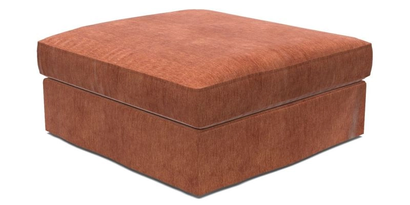 Slingsby Snuggler Fitted Cover Sofa in Two Tone Plain Biscuit. 