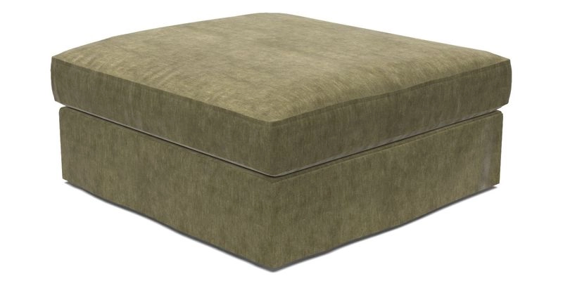 Slingsby Snuggler Fitted Cover Sofa in Two Tone Plain Biscuit. 