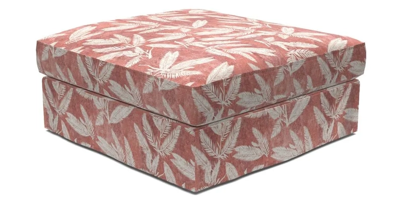 Slingsby Snuggler Fitted Cover Sofa in Two Tone Plain Biscuit. 